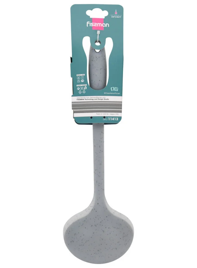 Fissman  Ladle Mauris Grey 32cm/130 Ml (Nylon + Silicone)  | Best Price UAE