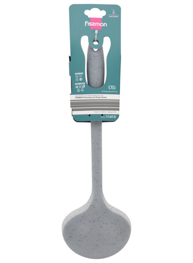 Fissman Ladle Mauris Grey 32cm/130 Ml (Nylon + Silicone) - Image 4