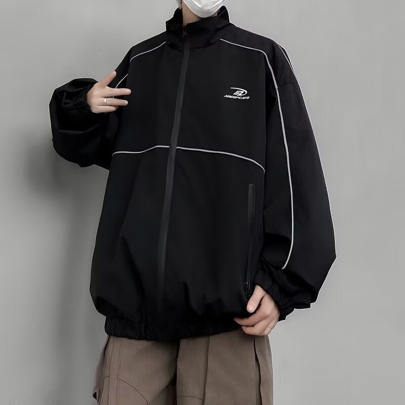 New Style Charge Clothes Jacket Men'S Trendy Brand Ruffian Handsome Loose Casual Work Jacket American Style Soft Shell Functional Style Clothes - Image 5