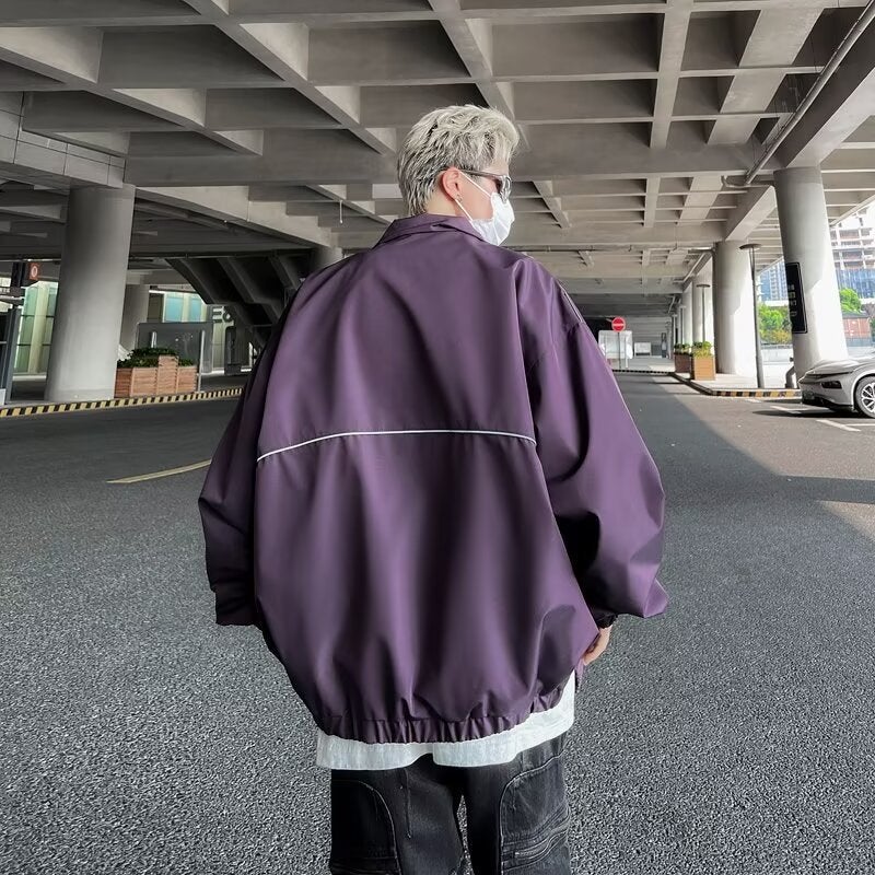 New Style Charge Clothes Jacket Men'S Trendy Brand Ruffian Handsome Loose Casual Work Jacket American Style Soft Shell Functional Style Clothes - Image 4