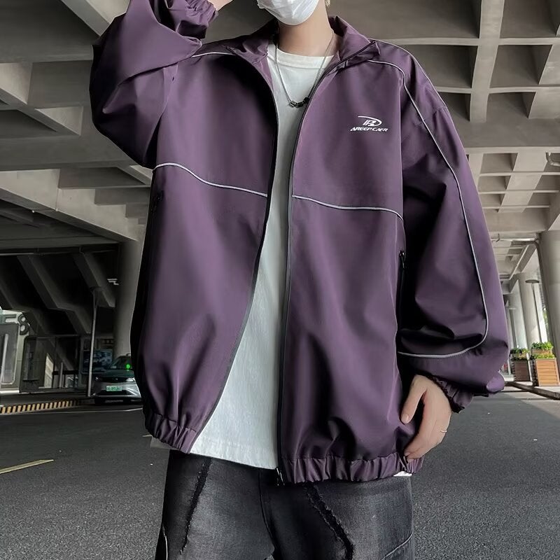 New Style Charge Clothes Jacket Men'S Trendy Brand Ruffian Handsome Loose Casual Work Jacket American Style Soft Shell Functional Style Clothes - Image 3