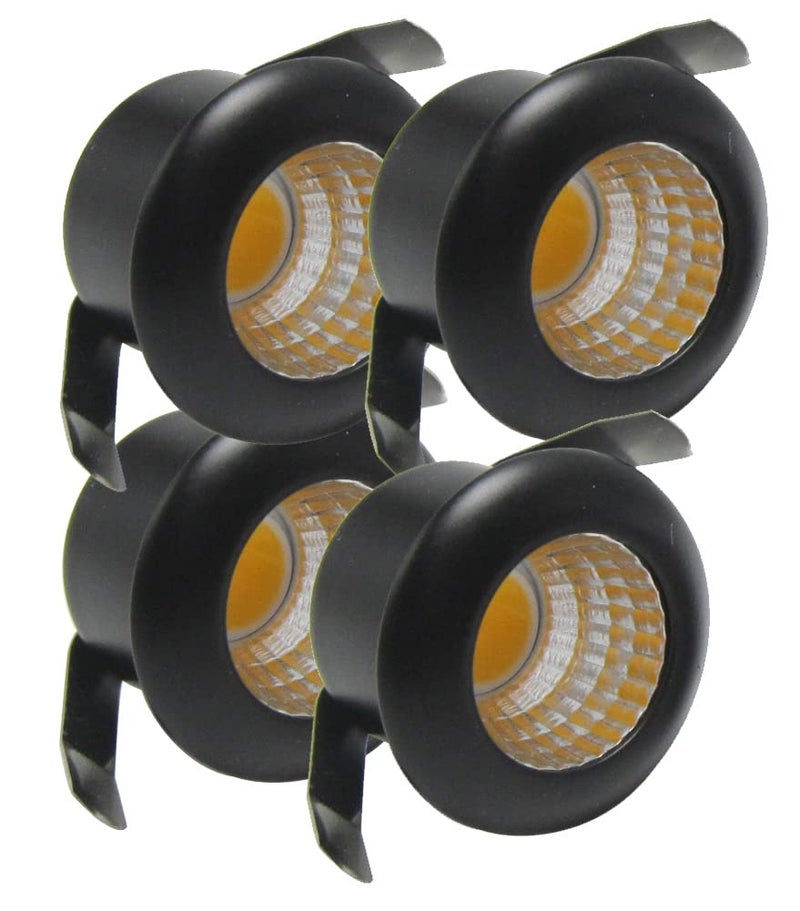 CITRA Indoor 3w LED Spotlight Wall Light Ceiling Downlight COB Lighting Warm White3000K Pack of 4 - Image 1