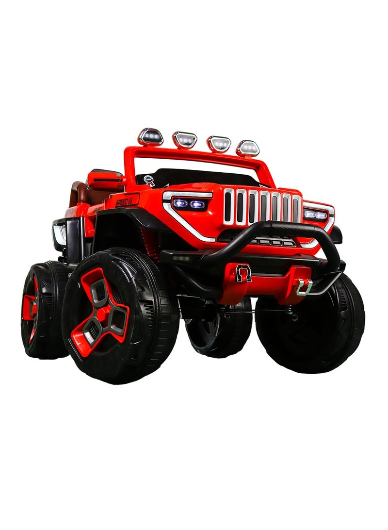 Dream Land Candida Electric Rides on Car for Kids with Remote Control - Red - D-HB185 - Image 1