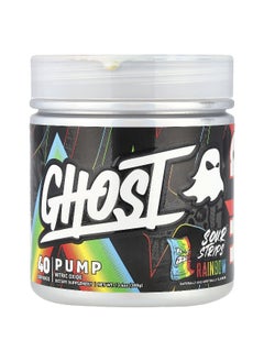 Ghost Ghost, Pump, Sour Strips® Rainbow, 13.4 oz (380 g)  - Image 1