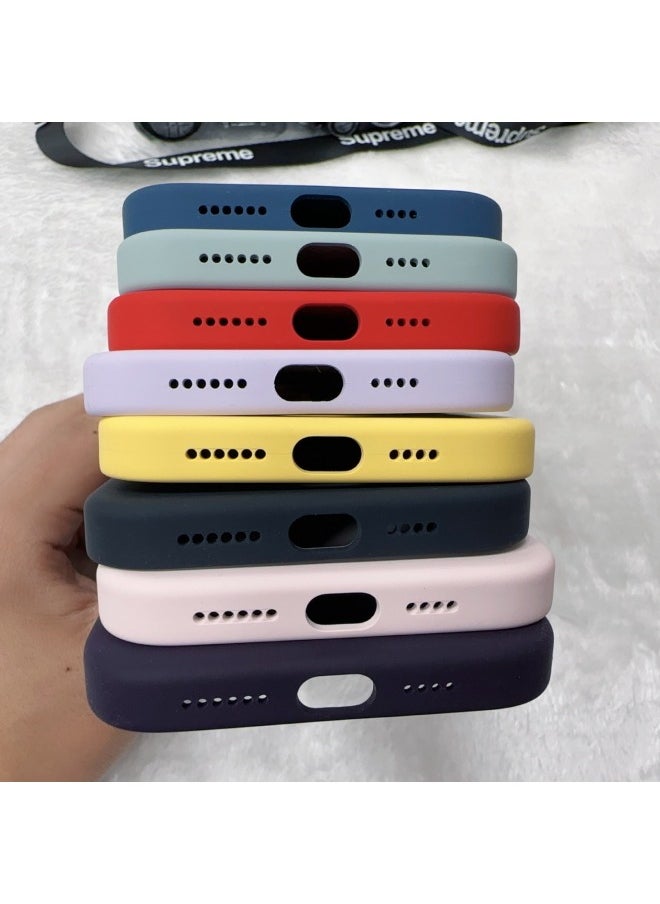 Generic - Applicable To For Iphone14promax Liquid Silicone Magnetic Suction Animation Shell For Iphone 14 Official MagSafe Magnetic Suction-Color:Iris Flower/liquid Magnetic Suction + White Animation Pop-up Window-Applicable Model:ip 14Promax - Image 1