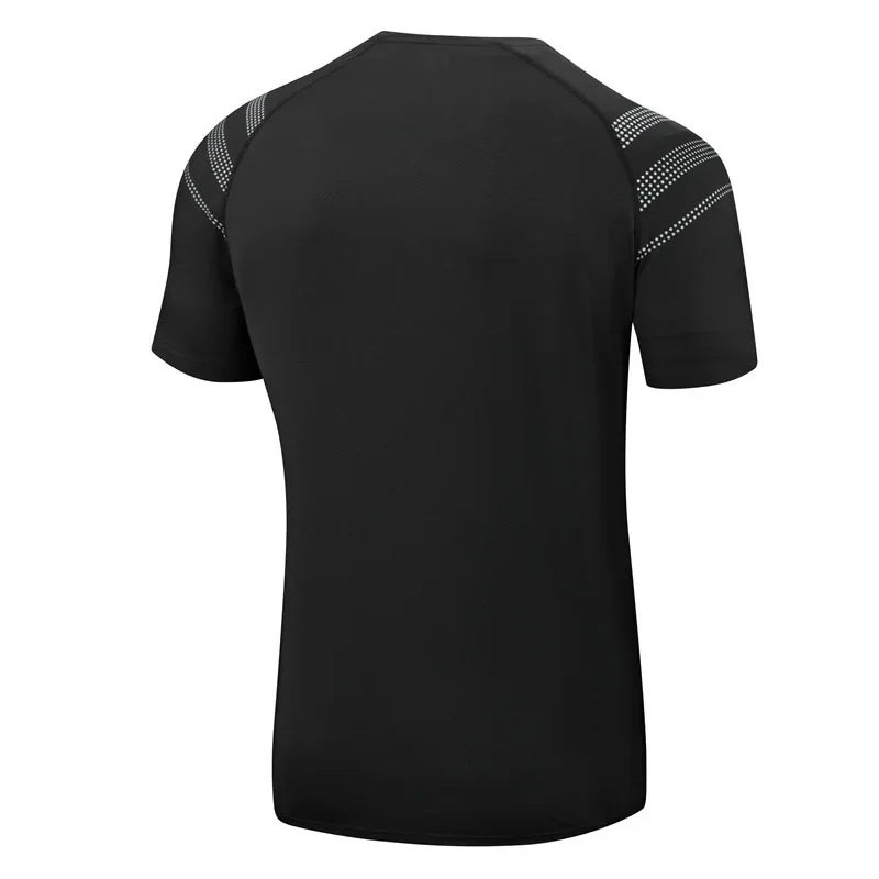 AliExpress summer outdoor large size short sleeve T-shirt men''s quick-drying clothes sports T-shirt Group LOGO printing - Image 3