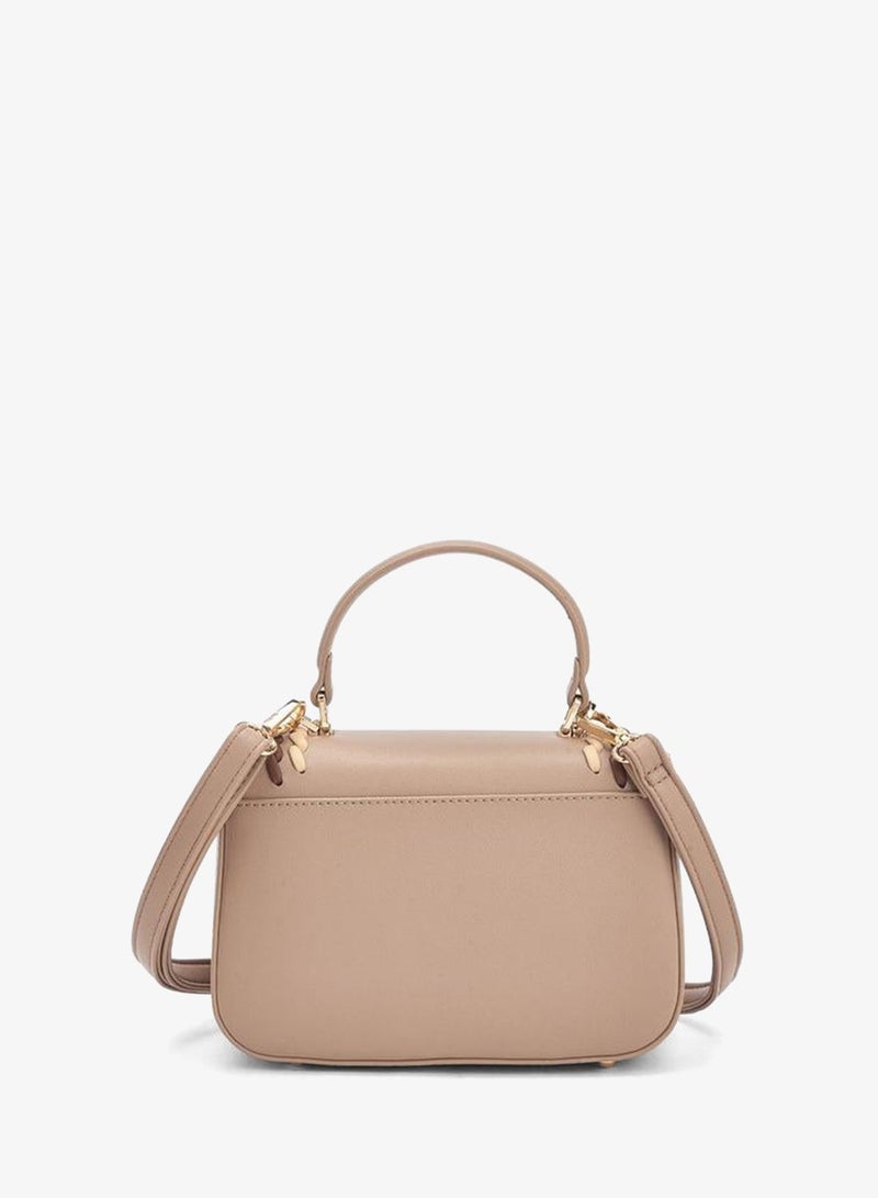 Flora Bella By Shoexpress Flora Bella Braided Satchel Bag with Detachable Strap - Image 5