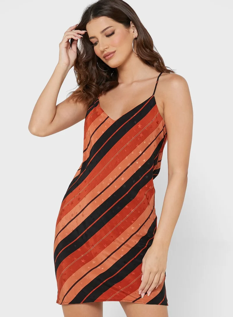 TOPSHOP Striped Cami Dress