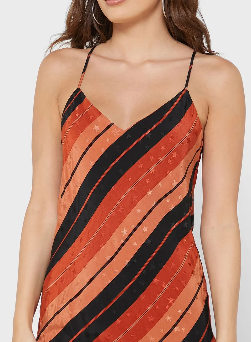 TOPSHOP Striped Cami Dress