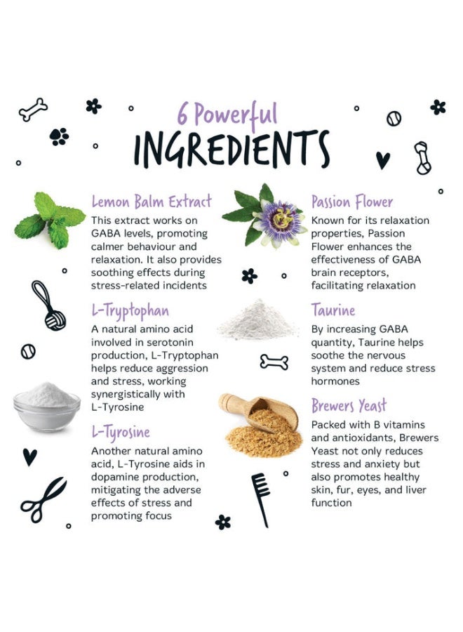 Bugalugs Calming Supplement for Dogs - 80G - Image 3