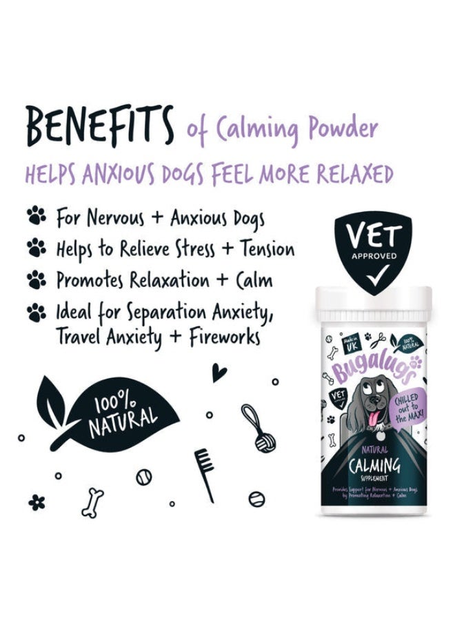 Bugalugs Calming Supplement for Dogs - 80G - Image 2