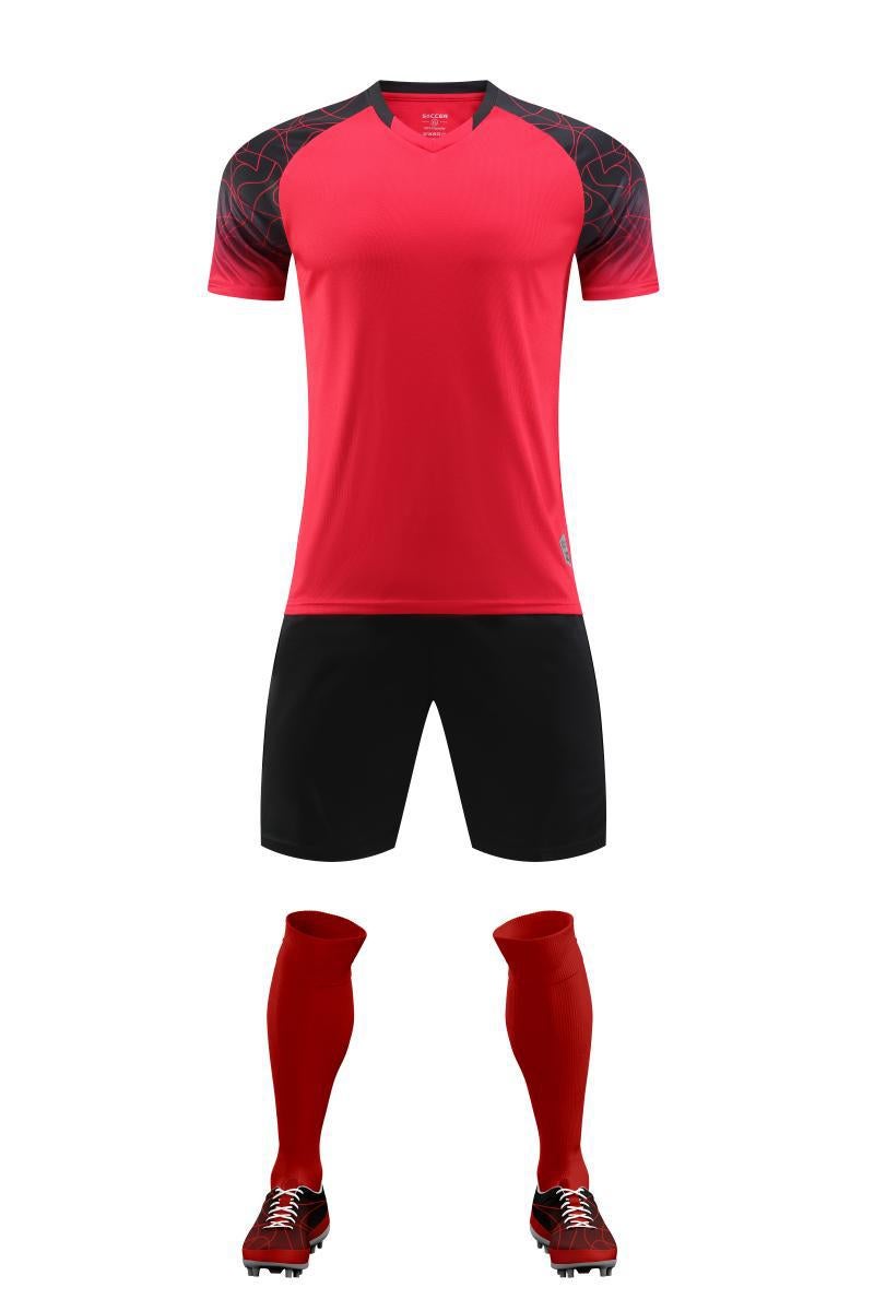 Children''s and Adult Competition Training Team Uniforms, Football Uniforms, Short-Sleeved Quick-Drying Breathable T-Shirts, 2026 World Cup Jerseys - Image 1