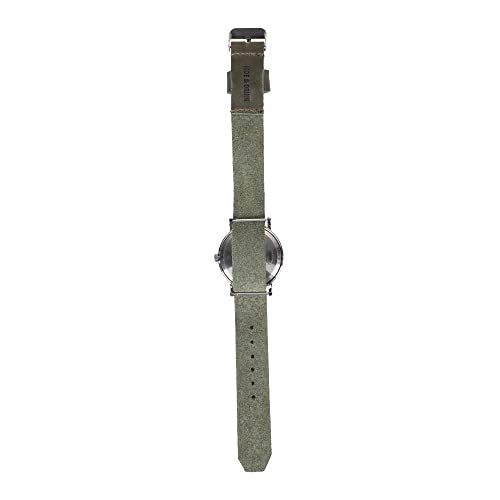 Hide & Drink, Wristwatch Strap Replacement (20mm), Release Watch Band, Replacement Bracelet, Full Grain Leather, Handmade, Dark Jade - Image 5