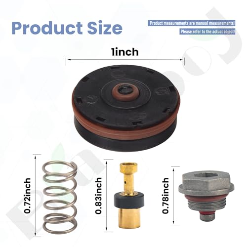 Braveboy N008792 Air Compressor Regulator Repair Kit - by Braveboy, Compatible with Po-rter Cable/Craftsman/Dewalt, Replacement D55155 D55167 D55684 23400S Compressor Regulator Repair Kit - Image 2