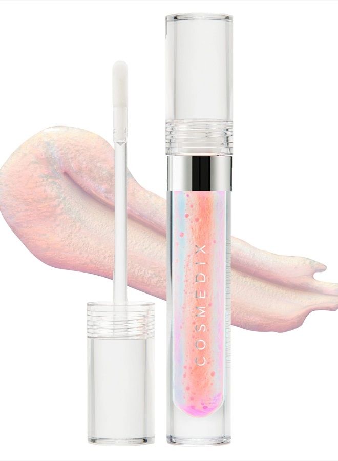 CosMedix Lumi Crystal - Hydrating Lip Plumper, Softens & Reduces Fine Lines & Wrinkles - A High-Shine Finish Lip Gloss that Moisturizes Dry Lips - Hydrating Lip Treatment - Image 1