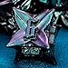 ARUOHHA DND Metal Dice Set Purple Green Leaf Design Polyhedral Dragons Dice with Box 7PCS Dungeons D and D Dice Compatible with DD RPG Role Playing Games D20 D12 D10 D8 D6 - Image 4