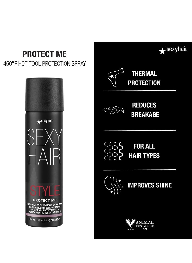 Sexy Hair - SexyHair Style Protect Me Hot Tool Protection Spray | Thermal Protection | Up to 78% Breakage Reduction | Light Hold - Image 1
