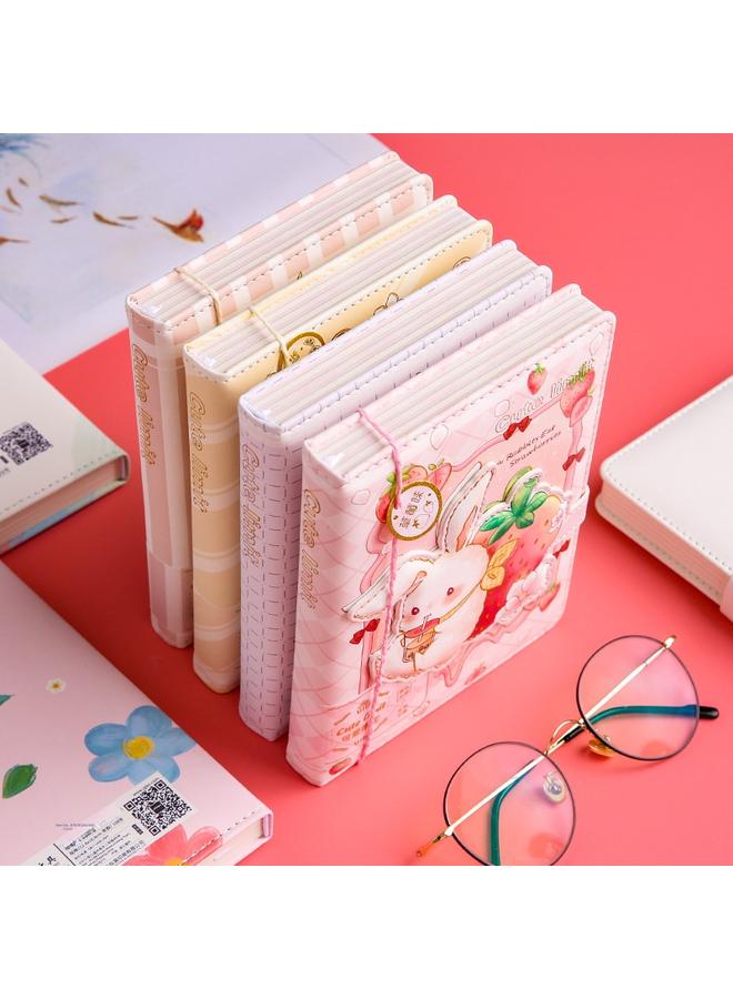 Bluejw 36k Hand Account Book Cute Super Cute Girl Color Page Magnetic Buckle Book Suit Exquisite Notebook Student Stationery Notebook - Image 3