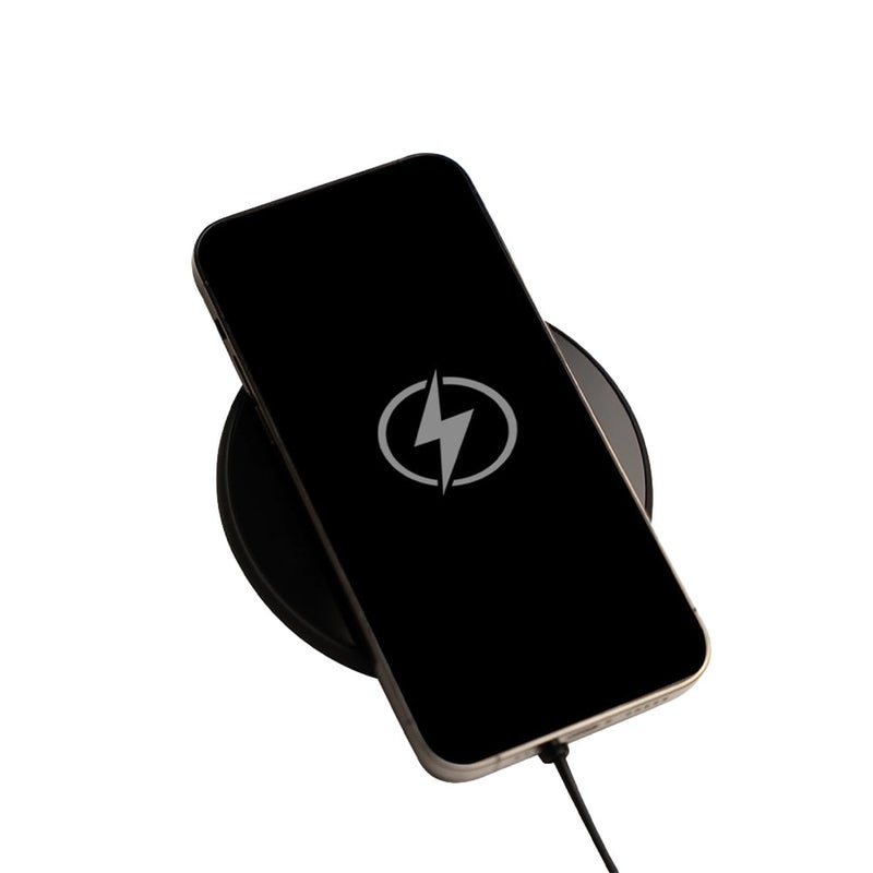 15W Wireless Charging Pad with LED Indicator - Fast Qi Charger