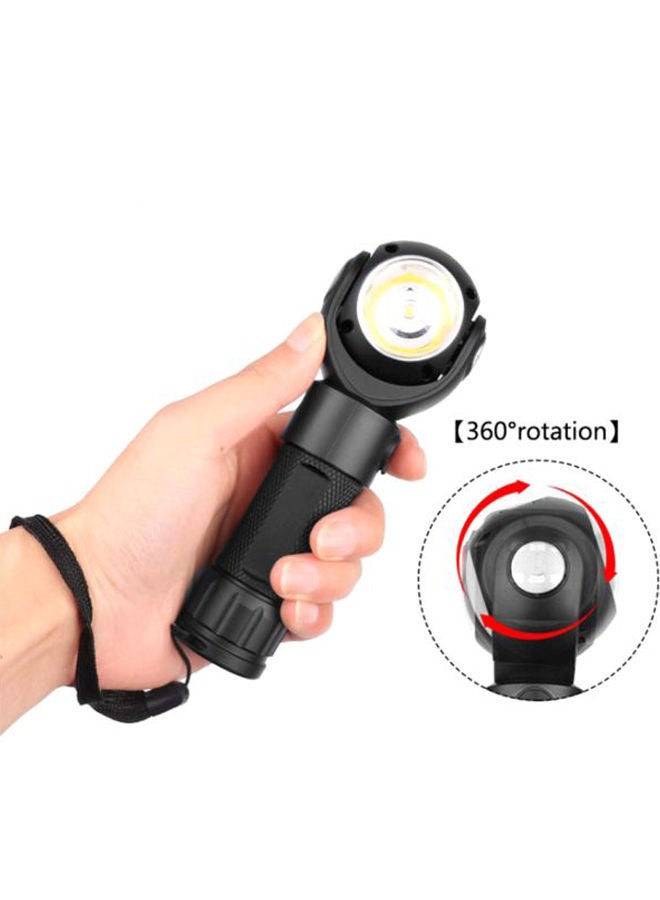 Y&D Rotation Head Flashlight Black/Clear - Image 4