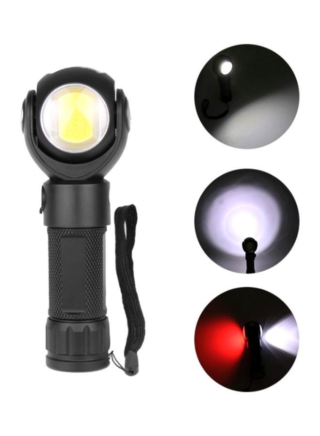 Y&D Rotation Head Flashlight Black/Clear - Image 5