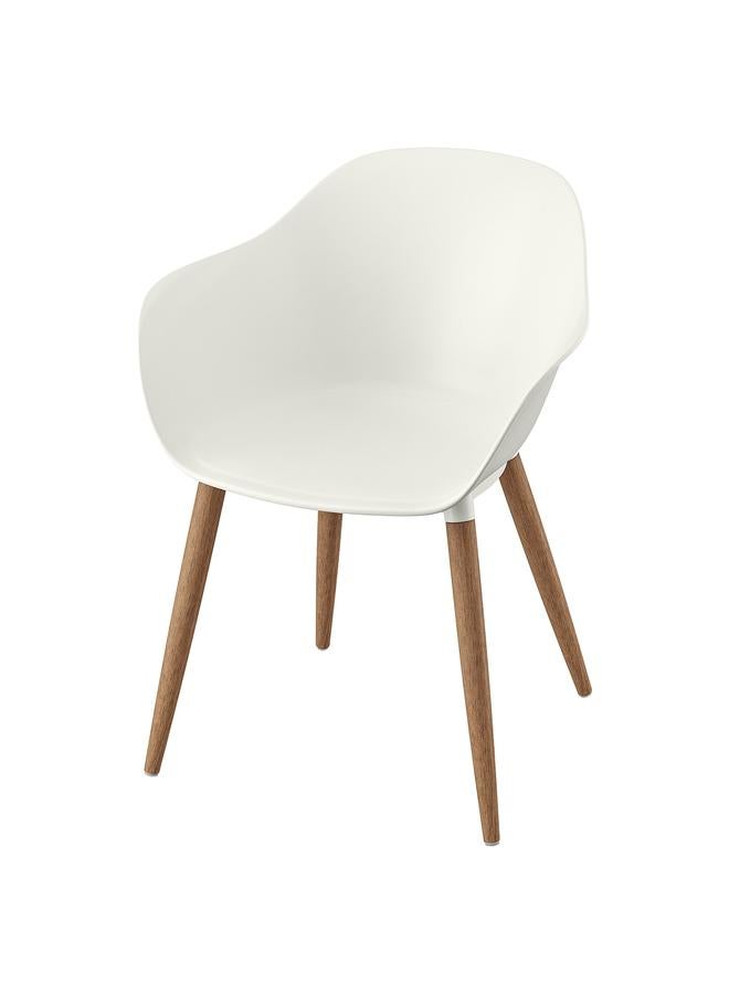 إيروريكس كرسي مع مساند للذراعين، داخلي/خارجي، أبيض - Image 1