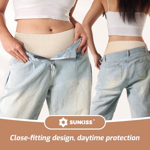 SUNKISS Women Incontinence Underwear Daytime Disposable Postpartum Adult Panties Protective Pull Ups with Maximum Absorbency Medium Beige 32 Count - Image 5