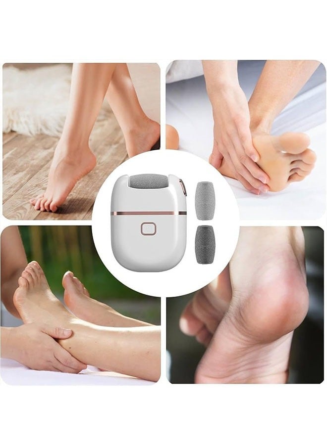 الكهربائية القابلة لإعادة الشحن القدم المجهر، القابلة لإعادة الشحن أداة لعلاج القدم للنساء الرجال، إزالة سميكة الجلد الميت على الكعب - Image 5