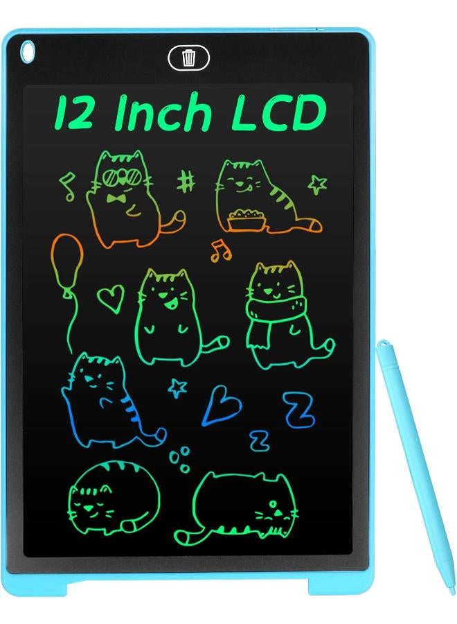 12" LCD Writing Tablet – Color Screen Drawing Board - Image 1