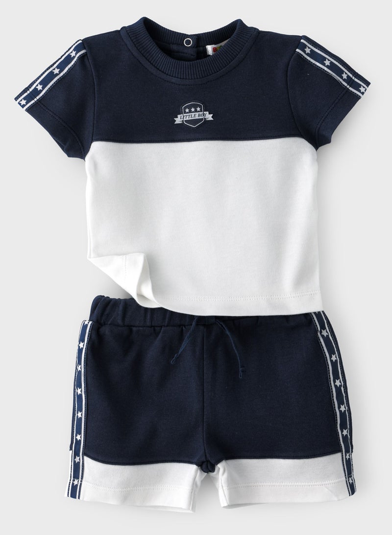 بوو بوو طقم قطعتين - بلوزة وشورت - Image 1