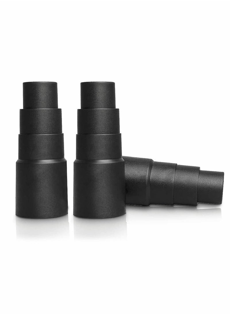 Excefore - 4 Pcs Vacuum Cleaner Hose Adapter, Sander Dust Extraction Hose Adaptor for  Random Orbital Sander, Jigsaw, Circular Saw Reducer (25mm/30mm/34mm/42mm) - Image 1