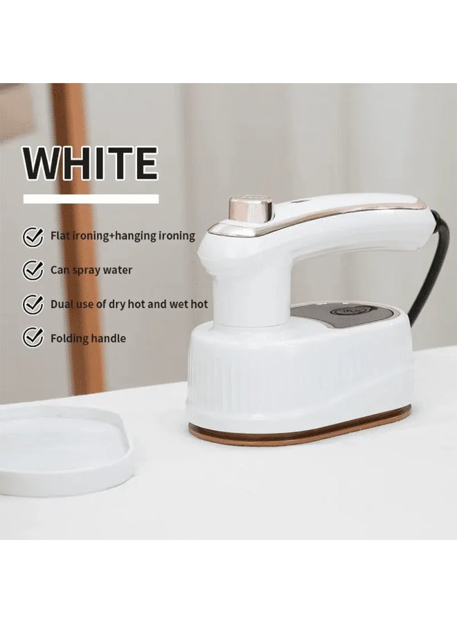 Hugifts Foldable Handheld Garment Steamer, Portable Steam Iron for Home & Travel, Dry/Wet Dual Use - Image 2