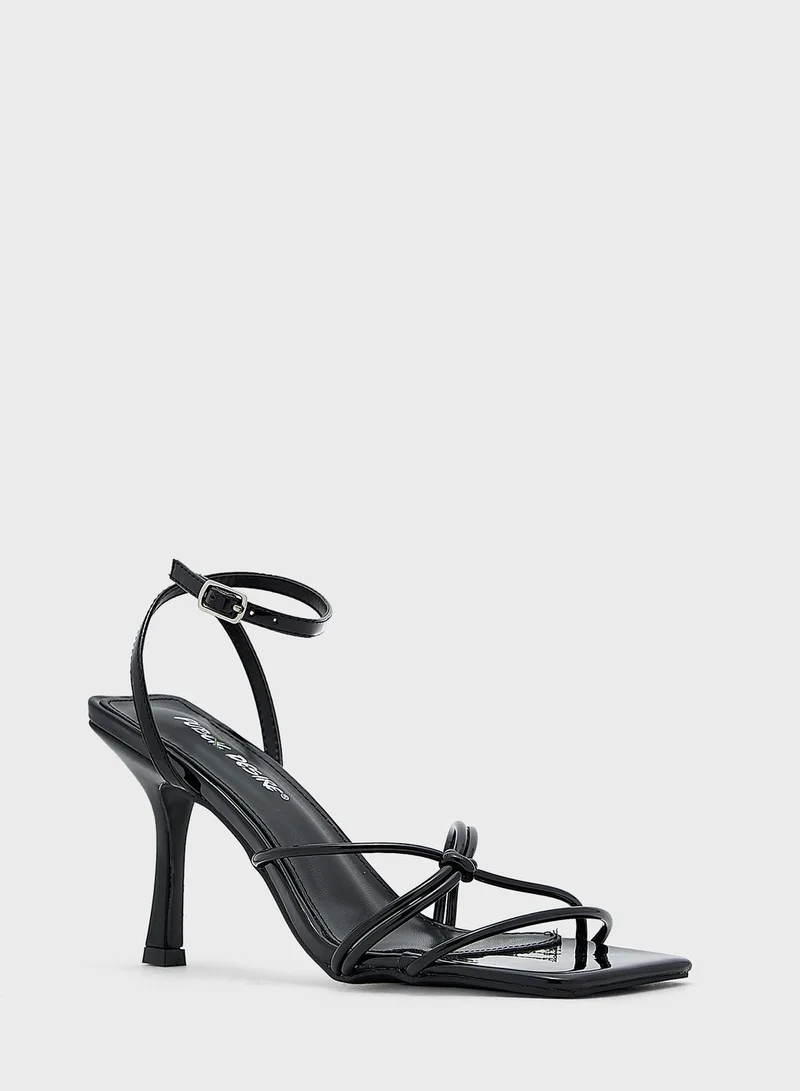 PUBLIC DESIRE Multi Strap High Heel Sandals