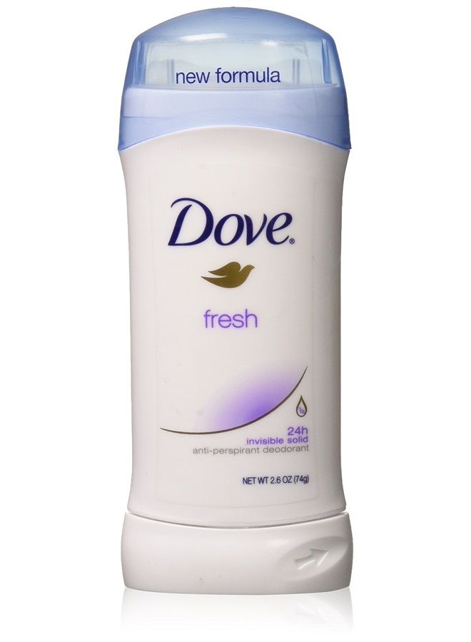 Dove Invs Sold Frsh Size 2.6z Dove Fresh Invisible Solid Antiperspirant Deodorant - Image 1