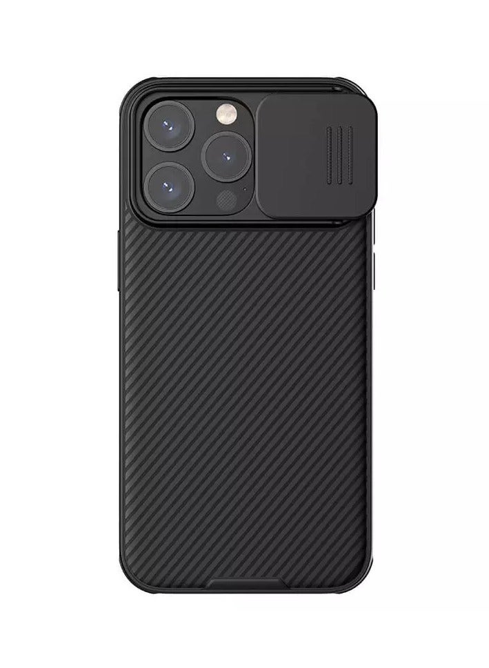 Nillkin Cameshield Pro Magnetic Case for iPhone 15 Pro 6.1" (2023) – Sleek Black Cover with Sliding Camera Protection - Image 1
