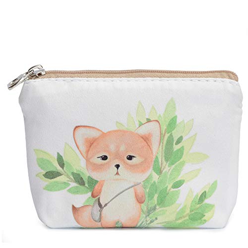 ARRIZO Women and Girls Cute Fashion Coin Purse Wallet Bag Change Pouch Key Holder (Little Squirrel) - Image 1