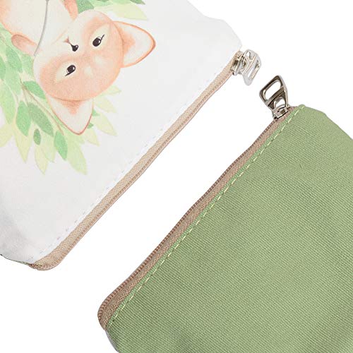ARRIZO Women and Girls Cute Fashion Coin Purse Wallet Bag Change Pouch Key Holder (Little Squirrel) - Image 3