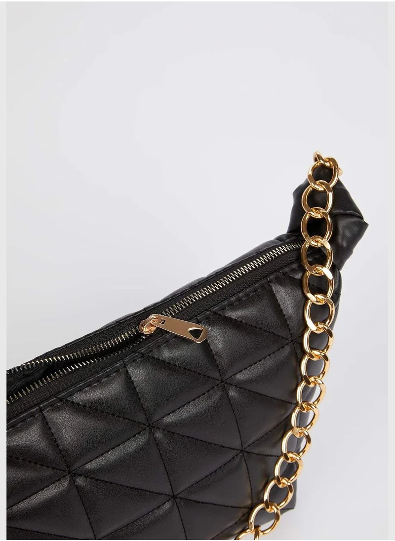 DeFacto Faux Leather Baget Shoulder Bag