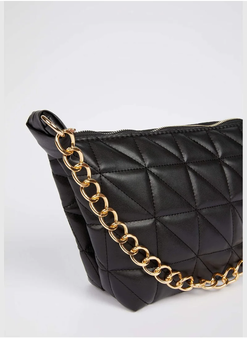 DeFacto Faux Leather Baget Shoulder Bag