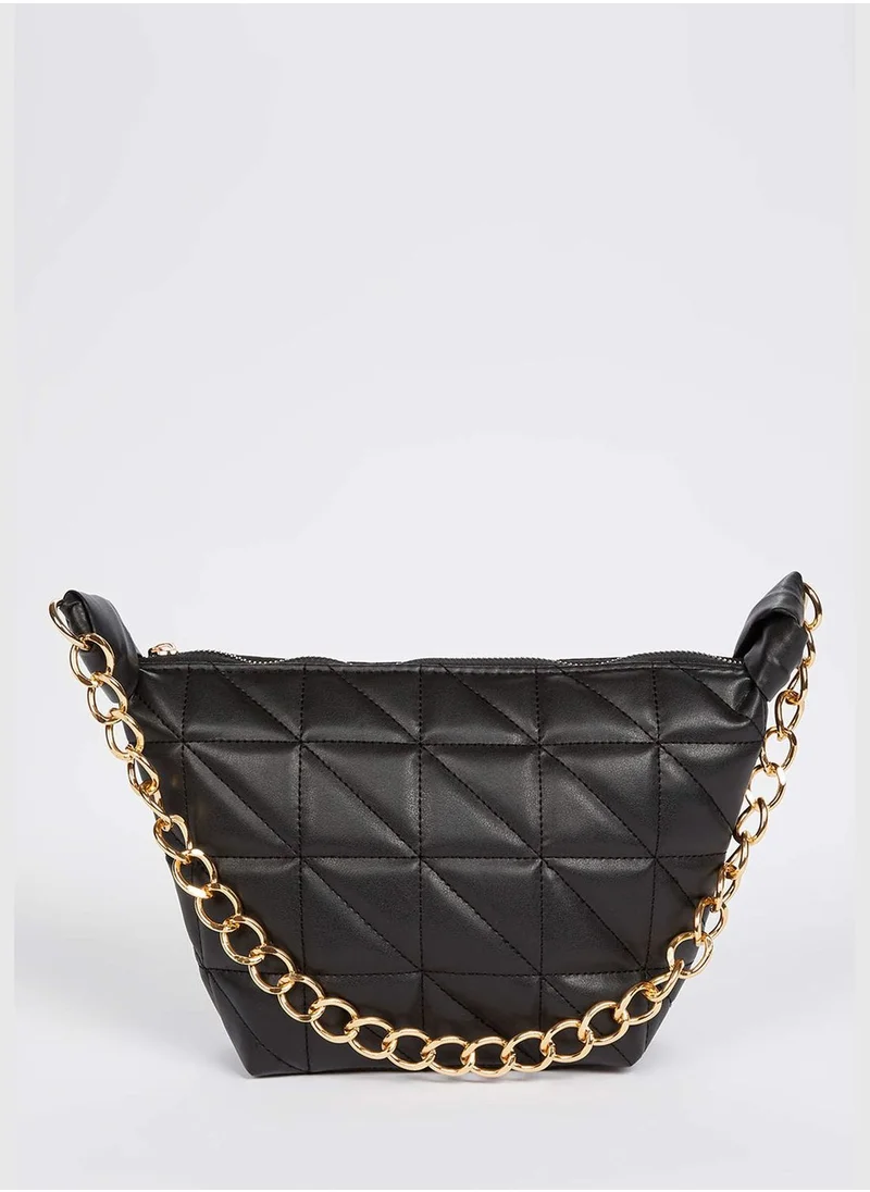 DeFacto Faux Leather Baget Shoulder Bag