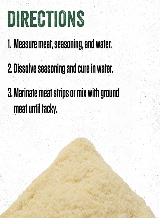 LEM Products Backwoods Sweet & Hot Jerky Seasoning, Ideal for Wild Game and Domestic Meat, Seasons Up to 5 Pounds of Meat, 5.8 Ounce Packet with Pre-Measured Cure Packet Included - Image 5