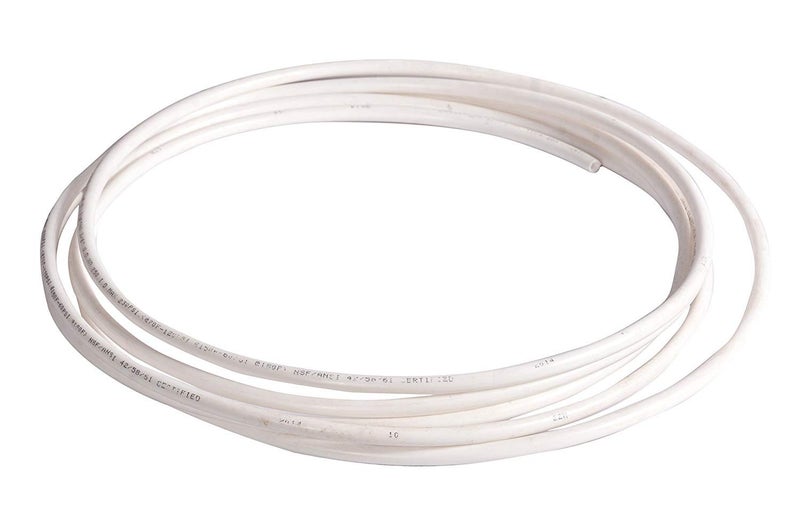 Aquafresh Food Grade 10 mtrs Pipe Tube 1/4" for All Types of RO Water Purifier(White)