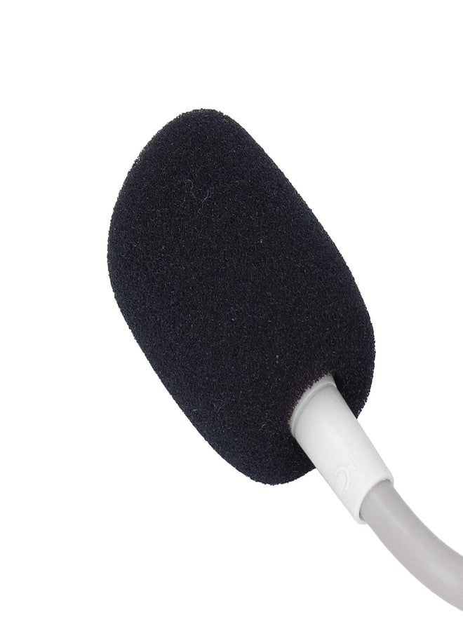 Yoidesu Mic Replacement for Barracuda X Game Headset, 3.5mm Detachable Gaming Boom Microphone with Foam (White) - Image 4