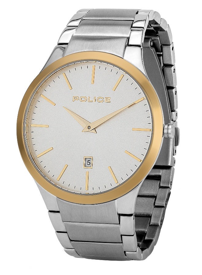 POLICE Men Horizon Stainless Steel Bracelet Analog Watch for Men, 41mm - Image 2