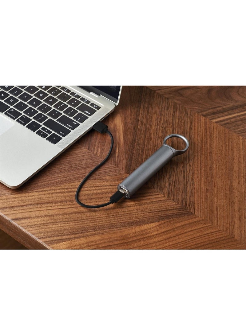 LEXON Nomaday LED Power Bank With Built In Hook Handle + 2 Ports USB A And USB C - Image 4