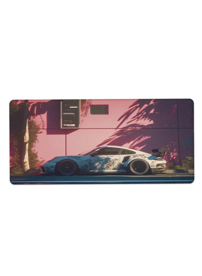 American Mouse Pad Oversized Racing Car Office Desk Mat Creative Sports Car Large Thickened Computer Keyboard Pad For Boys And Girls-Color:900x400mmx3mm [washable]-Pattern:Sdwz218 (9)【sports Car】  - Image 5