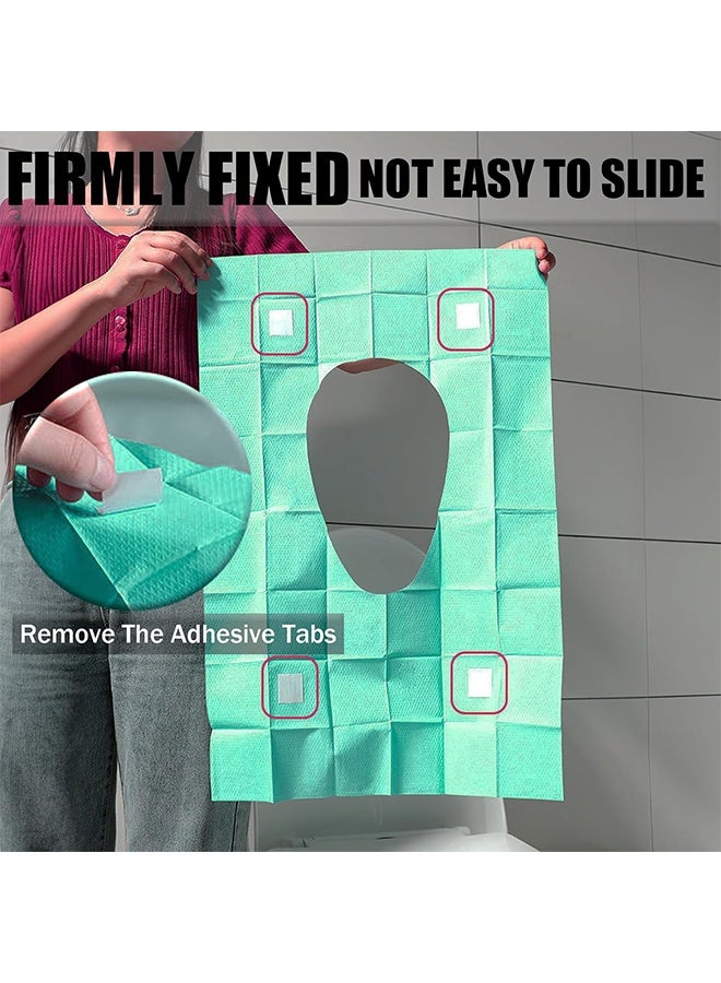 GIFT 30 Pack Toilet Seat Covers Disposable, 40*60cm Portable Toilet Liners Travel Seat Cover for Outdoors,Hotel, Hospital, Travel, Public Toilet Seat Cover - Image 5