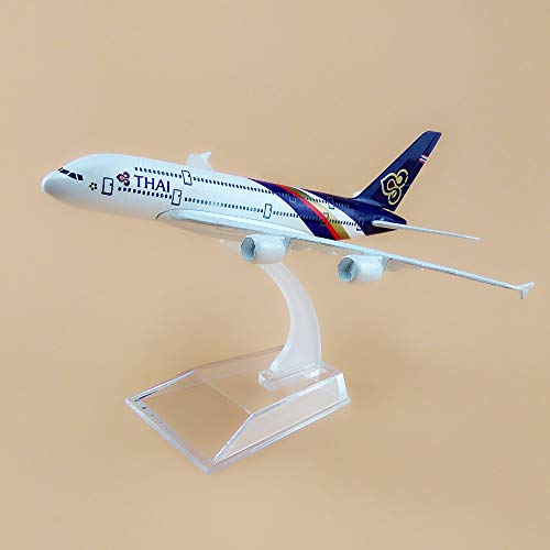 Sage Square 1:300 Thai Airways Boeing 777-300 Scale Metal Model Aircraft, Highly Detailed Souvenir Model Aircraft Collection, Multi - Image 2