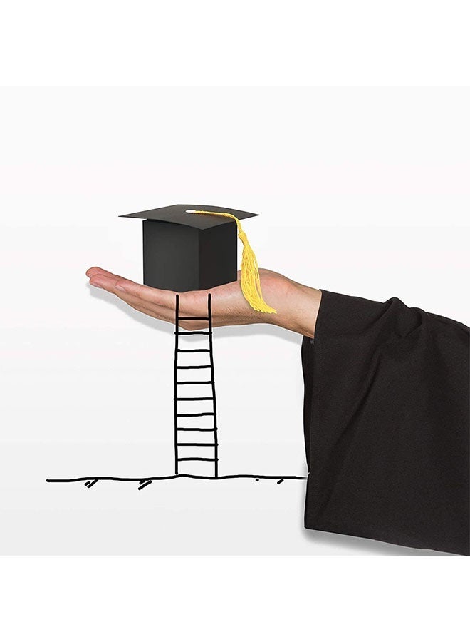 Realfrog 30Pcs Graduation Cap Shaped Gift Boxes with Gold Tassels - Black Graduation Favor Boxes for Candy, Treats & Small Gifts, Perfect for Class of 2026 Graduation Party Supplies - Image 2