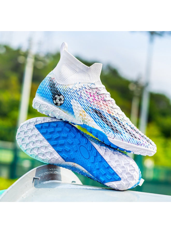X02 tf Broken Nail White Moon A Generation Of Messi Ronaldo Football Shoes Men Ag Spikes Tf Broken Nails Children's Big Boys Boys Student Training